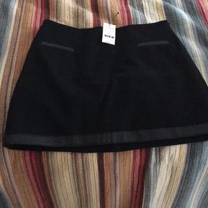 NWT black mini skirt